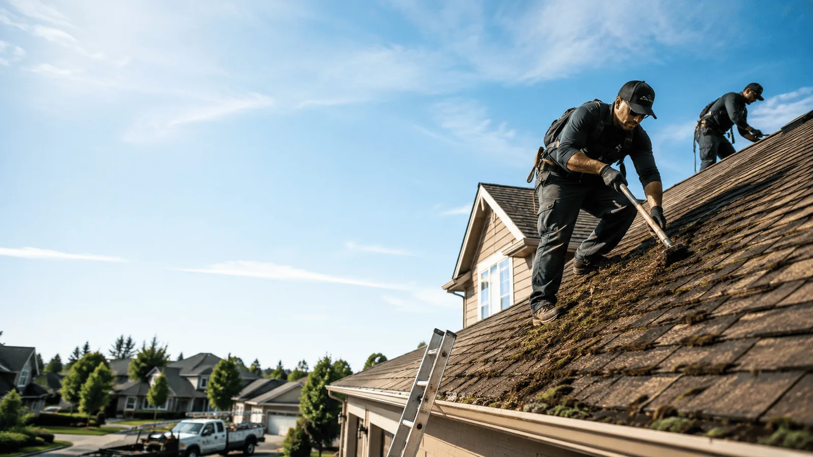 Roof Moss Removal in Fackler, AL near me